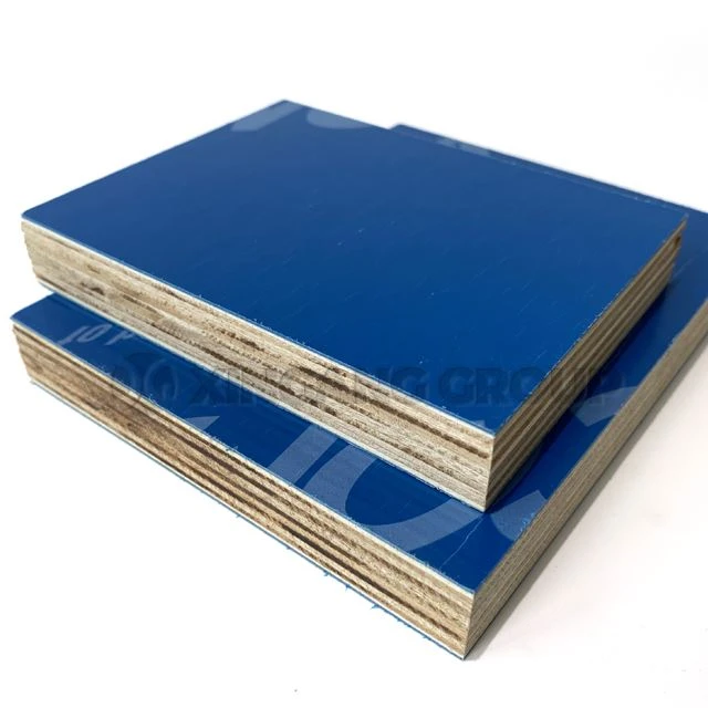 Blue Plastic Film Faced Plywood
