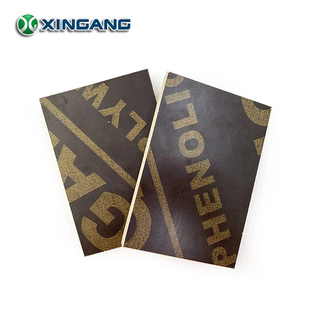 Hot Sale 3mm 6mm 9mm 12mm 15mm 18mm 22mm Poplar Core Black Film Faced Plywood