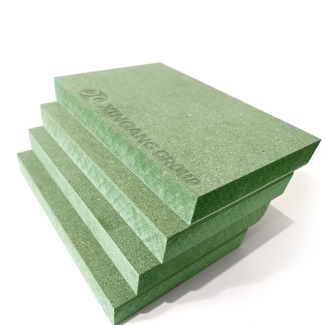 Xingang 18mm Moisture Resistant Green MDF Factory Directly Produce For Furniture